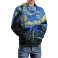 thumbnail image 5 of Abstract Art Starry Sky 3d Sweatshirts Hoodie Fashion Casual Personality Men's Women Street Hoodie Pullovers Long Sleeve Comfortable Top, 5 of 6