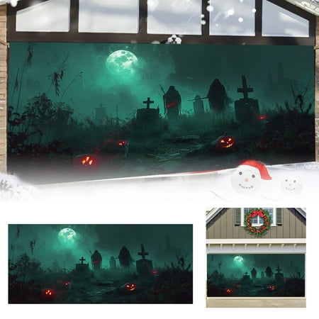 

Clearance hot items Us Flag 4x6 Outdoor Pennant Lights Snowflake Banner for Mantle With Our Garage Banner: The Party !