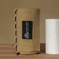 thumbnail image 6 of Portable Roll Paper Storage Holder, Outdoor Tissue Case, Waterproof Hanging Toilet Tissue Paper Box for Picnic Camping Hiking, Khaki, 6 of 10