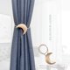 thumbnail image 4 of Alzapaños Para Cortinas Alzapaños de cortina magnéticos Modern Drape Star Moon Tie Backs Tie Band (Oro) Ndcxsfigh Libre de BPA, 4 of 4