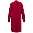 thumbnail image 6 of SGMVNU Women's Long Cardigans with Pockets Knit Open Front Floor Length Cardigan Sweaters Lightweight Long Sleeve Dusters(Red, One Size), 6 of 9