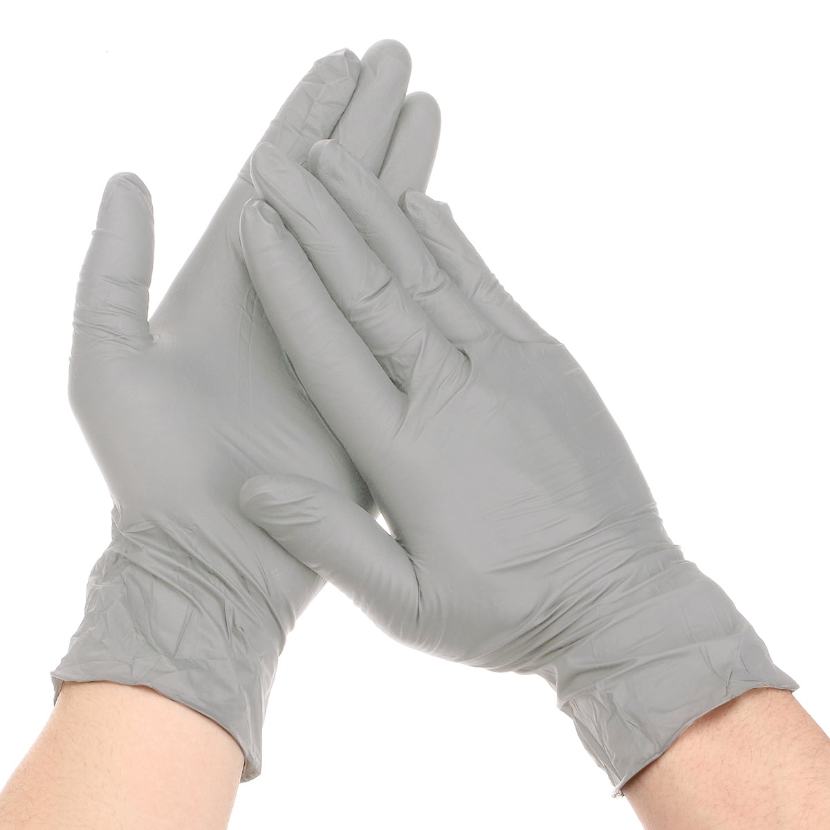 100PCS Disposable Latex Gloves Rubber Gloves Cleaning Gloves Work Gloves 