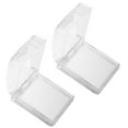 thumbnail image 1 of Homoyoyo 2 Pcs Boîte de Protection Anti-Éclaboussures pour Applique Murale pour Restaurant Balcon Matériau PC Forme Carrée, 1 of 8