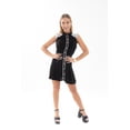 thumbnail image 1 of VESTIDO FIESTA CON CUELLO VABADAM  Vestido Corto, Sin Manga, 1 of 1