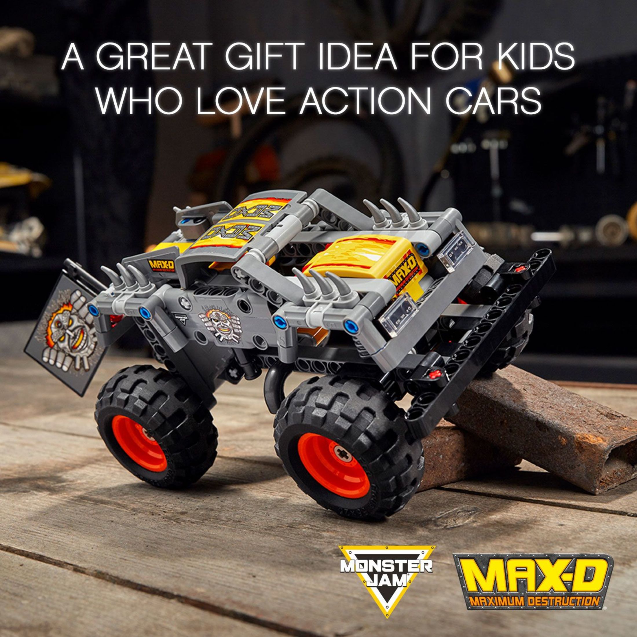 LEGO Technic Monster Jam Max-D 42119 Model Kit for Kids Who Love Monster Trucks (230 Pieces) - image 4 of 8