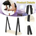 thumbnail image 6 of Hanging Arm Rest Armrest Support Sling Board Adjustable PVC Leather for Massage Table SPA Beauty Salon Bed, 6 of 9