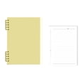 thumbnail image 3 of Elodie Loose Leaf Notebook Spiral Journal Creative Thick Paper Stylish Waterproof Cover Yellow, 3 of 8