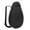 Black, variant on jinwen Tennis Bag Chest Shoulder Purse Shoulder Bag for Men Women Tennis Racket Bag Black White