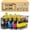 BYMC 4 pack, variant on Replacement LC209 LC205 58ML Ink Cartridges Compatible for Brother MFC-J4320DW J4420DW J4620DW J5520DW J5620DW J5720DW Printers Yellow*1