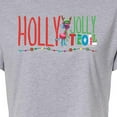 thumbnail image 3 of Trolls - Holly Jolly Troll Cooper - Juniors Cropped Cotton Blend T-Shirt, 3 of 5