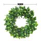 thumbnail image 3 of Xihbxyly Oferta Prime Corona Artificial 16 Pulgadas con Hojas Verdes Falsas para Decoración de Puertas, Paredes y Ventanas, 3 of 7