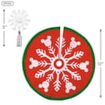 thumbnail image 3 of Hallmark QSB6102 Miniature Disney Mickey Mouse Tree Topper and Christmas Tree Skirt Set, 3 of 4
