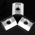 thumbnail image 3 of 100pcs M5 T Sliding Nut Zin-plated Carbon Steel T Sliding Nut For 2020 Aluminum Profile, 3 of 5