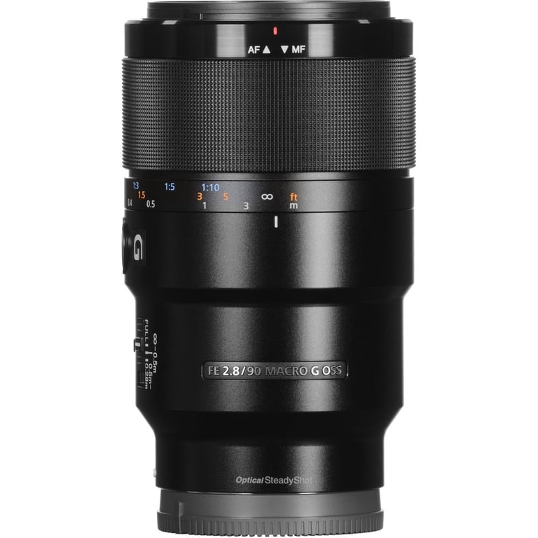 Sony FE 90mm F2.8 Macro G OSS Lens (SEL90M28G) – Full-Frame E