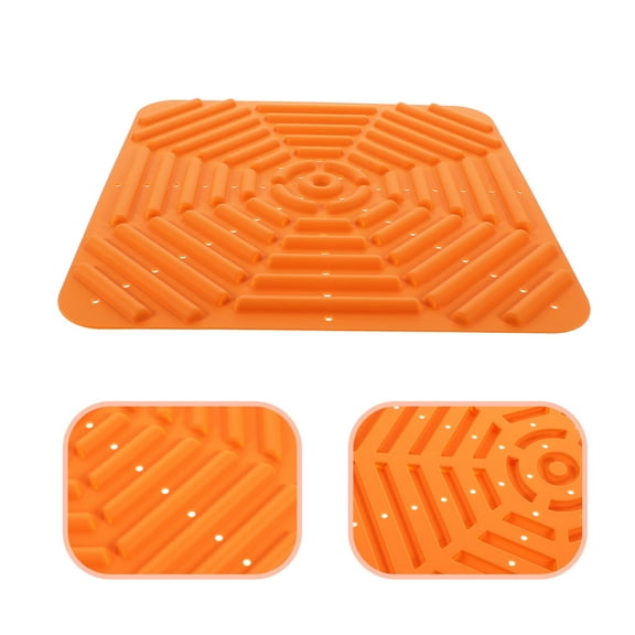 SEWCHICS Reusable Nesting Pads Washable Chicken Bedding Pad for Nest Building Brown 1 Set