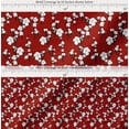 thumbnail image 2 of Soimoi Cotton Cambric Fabric Cotton Ball Floral Decor Fabric Printed Yard 56 Inch Wide, 2 of 7