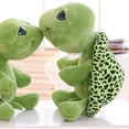 thumbnail image 3 of UDIYO Mini Simulation Turtle Animal Model Soft Plush Toy Home Office Car Ornament, 3 of 6