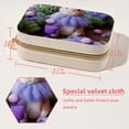 thumbnail image 5 of Easter Velvet Portable Earring Holder with Removable Compartment - Gift for Jewelry Lovers - Necklace Holder, Jewelry Boxes, 5 of 7