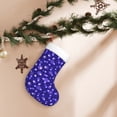 thumbnail image 7 of Salouo Beautiful Purple Snowflakes Print Christmas Stockings,Large Xmas Stocking Set of 1 Holiday and Farmhouse Stocking for Christmas Holiday Party Decoration(17.7*11 Inch), 7 of 7