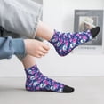 thumbnail image 2 of Rocae Skull Flower for Premium Adult Socks,Comfortable, Breathable, and Durable Socks, Perfect for Everyday Wear, 2 of 7