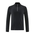 thumbnail image 2 of BLCHUNen Athletic Shirts for Men 1/4 Zip up Pullover Lightweight Breathable Quick Drying Workout Running Sports Tops, 2 of 4
