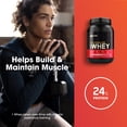 thumbnail image 6 of Optimum Nutrition Gold Standard 100% Whey Protein Powder, Strawberry, 24g Protein, 2 Lb, 6 of 11