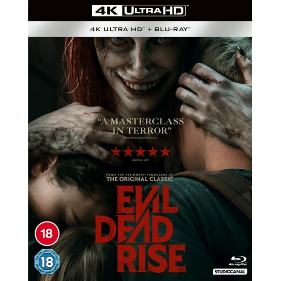 Evil Dead Rise 4K UHD (4K Ultra HD) Alyssa Sutherland Lily Sullivan Morgan Davies Nell Fisher