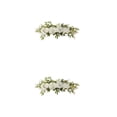 thumbnail image 2 of Flor artificial Yuarrent Banquete interior Decoración Blanco 2piezas, 2 of 6