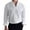 White, variant on Bcfgryg Male Casual Business Solid V Neck T Shirt Blouse Long Sleeve Stand Collar Tops T Shirt Stretch Comfort Men's Shirts