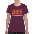 thumbnail image 2 of Officially Licensed Tootsie Roll Long Lasting Tasty Treat Women's T-shirt, 2 of 3