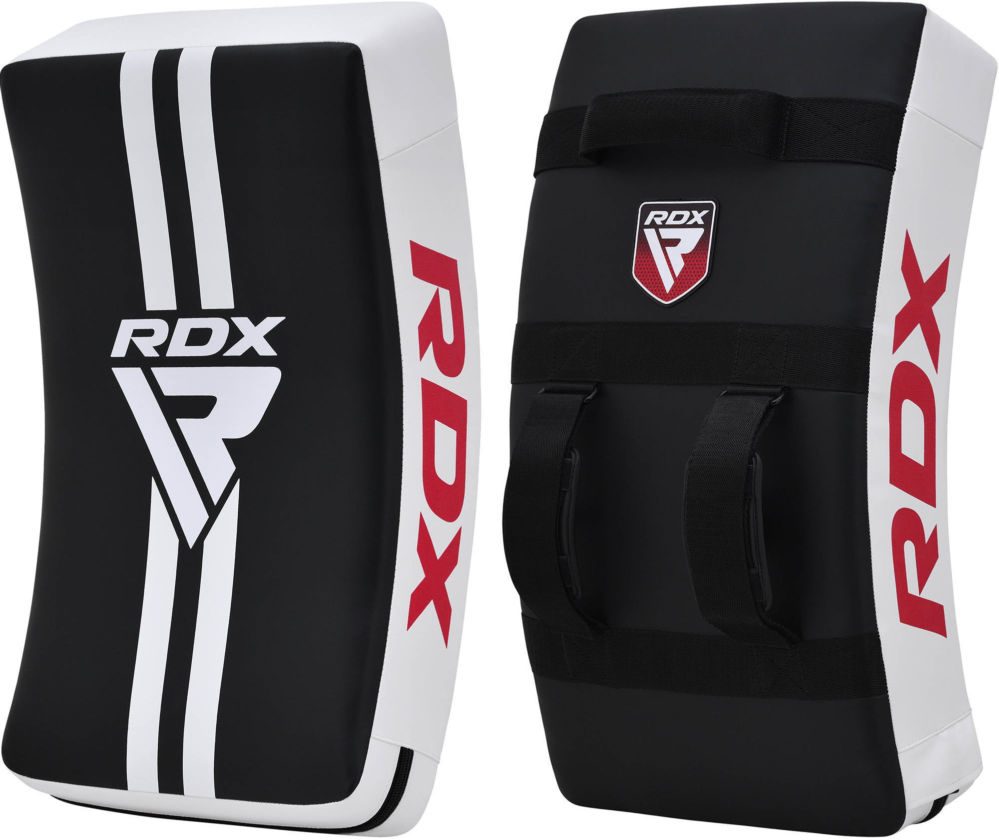 RDX Strike Shield for Kickboxing, Strike and Kicking pad, Muay Thai Boxing,  MMA Training White (One pad only)