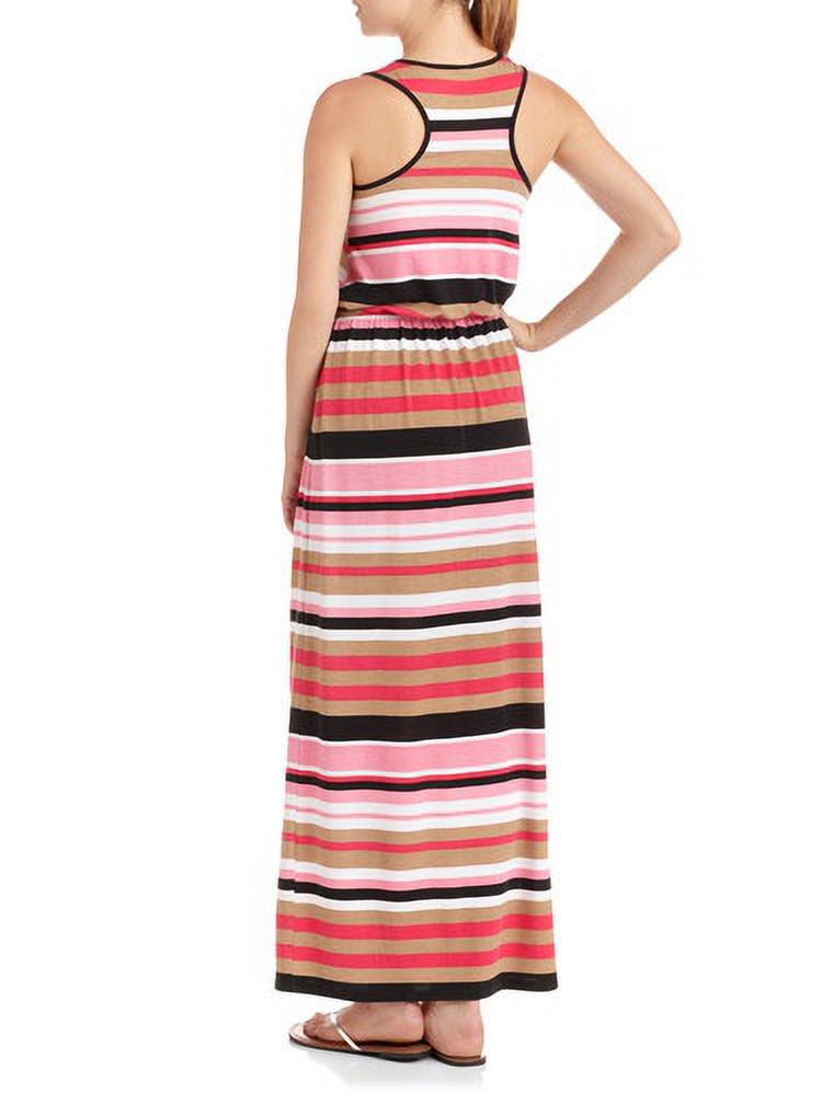 Women's Striped Tank Maxi Dress - image 2 of 2