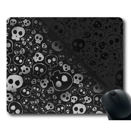 POPCreation Skull Mouse pads Gaming Mouse Pad 9.84x7.87 inches