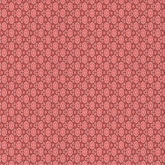 Ahgly Company Indoor Square Patterned Love Red Area Rugs, 4' Square