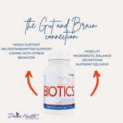 Dr. Colbert, MD Zone Biotics Probiotic | by Divine Health | Plantarum N13, Bacillus Subtilis, Bifidobacterium Lactis & Prebiotics FOS/GOS | 16 Billion CFU | 60 Capsules