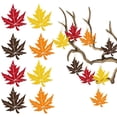 thumbnail image 5 of YardChic 40Pcs Fall Maple Felt Fall Tree Decorations, Fall Tree Ornaments, Fall Leaves for Crafts, Fall Leaves Decor, Thanksgiving Harvest Festival Indoor Fall Ornaments for Tree Mantel Party Decor, 5 of 5