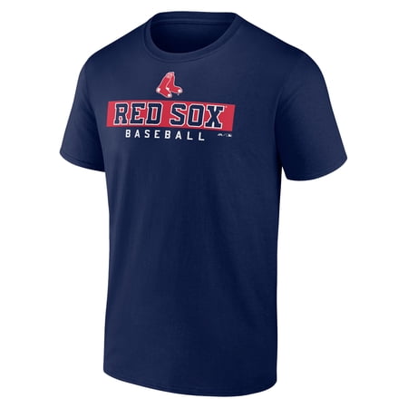 Boston Red Sox MLB Team Style Men's Crew Neck Short Sleeve T-Shirt