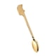 thumbnail image 5 of Cubiertos de creativo Tenedor Utensilios de material acero inoxidable s y tenedores Cuchara de oro, 5 of 7