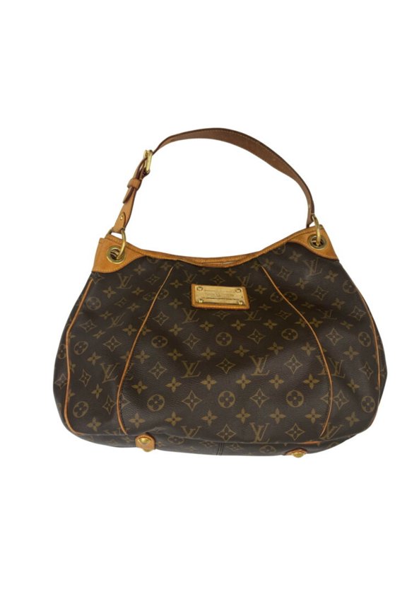 Pre-Owned LOUIS VUITTON Louis Vuitton Monogram Galliera PM Shoulder Bag M56382 Brown Leather...