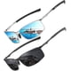 thumbnail image 1 of Polarised Sunglasses Mens Womens UV Protection metal frame Classic Vintage Style Ultralight Shades For Driving Travel Fishing Running Pilot Sun glasse, 1 of 5