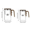 thumbnail image 3 of WIFKLSIIPG Water Separation Glass Teapot with Wooden Handle Witchcraft Teapot Magical Teapot Glass Teapot with Infuser Glass Teapot with Strainer Clear Teapot Tea Water Separation Teapo, 3 of 3