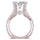 thumbnail image 2 of Anillo de compromiso con circonita en forma de huevo de ganso con incrustaciones de chapado en oro rosa y joyería de moda europea y americana, 2 of 4