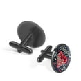 thumbnail image 2 of Valentine's Day Stylish Silver Stainless Steel Shirt Cufflinks for Formal Attire - Classy Men's Accessories for Work or Special Occasions, 2 of 6