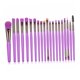 thumbnail image 2 of Juego de 20 brochas para sombras de ojos Sincero brochas sintéticas multifuncionales color morado, 2 of 10