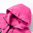 thumbnail image 3 of Mens Rain Jacket Raincoat Waterproof Windproof Lightweight Windbreaker Casual Loose Athletic Hooded Jacket For Hiking Camping Mountaineering, 3 of 8