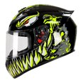 thumbnail image 3 of Casco de motocicleta para hombre, casco de motocross, cascos integrales transpirables, equipo de protección anticaídas DOT para motocicleta, resistente al desgaste, 3 of 5