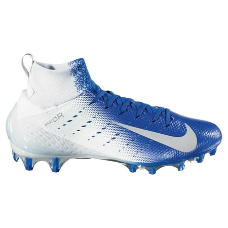 Nike Men's Vapor Untouchable 3 Pro Football Cleats White/Blue 15