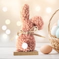 thumbnail image 4 of Decoraciones de Pascua, adornos de Pascua, regalos de Pascua, nueva decoración de Pascua de primavera, adorno de conejito de madera, decoración de mesa para patio, decoraciones navideñas, conejito de, 4 of 6