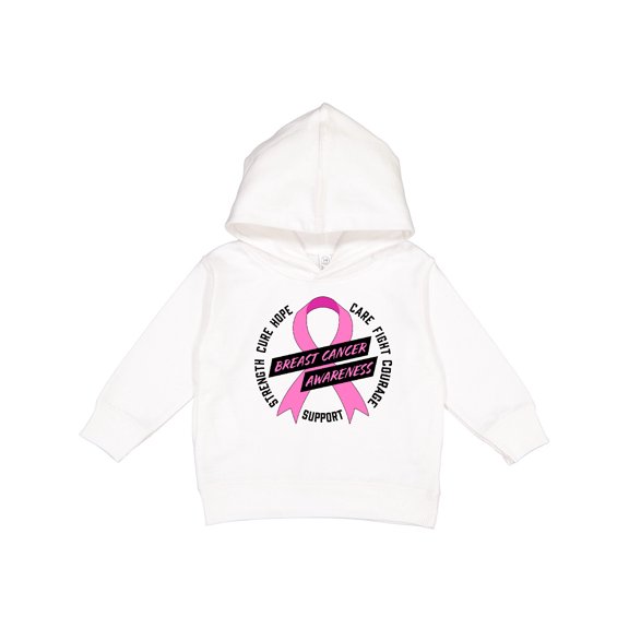 Inktastic Breast Cancer Awareness Toddler Hoodie