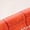 Tangerine, variant on Men's Soft Upper Bean Shoes Comfortable Slip-On Loafers Lightweight Flexible Non-Restrictive Casual Shoes for Walking, Shopping, Travel and Long-Time Daily Wear